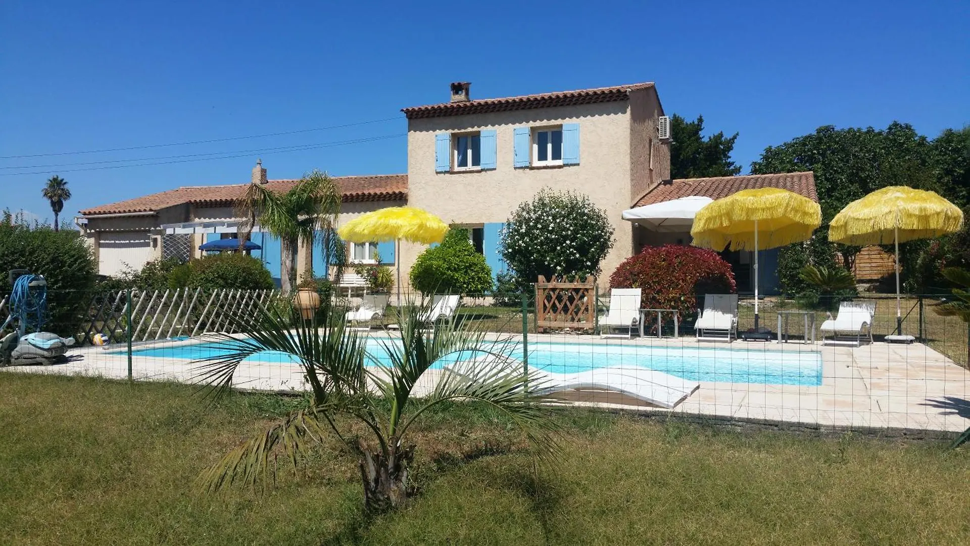 Villa Mas Provencal 8 Pers, Air-Conditioned Private Pool Antibes