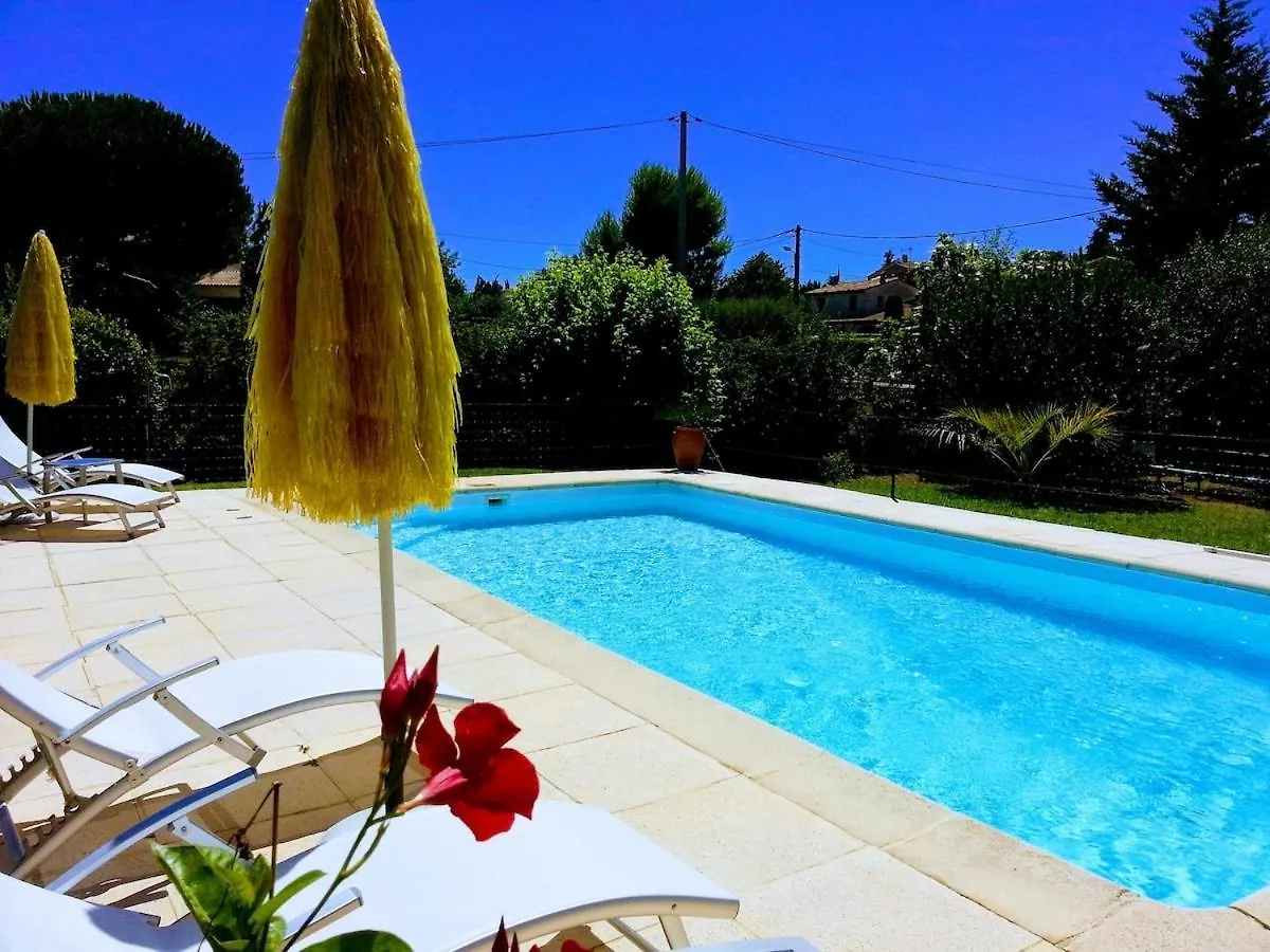 Mas Provencal 8 Pers, Air-Conditioned Private Pool Antibes